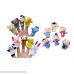COMING 16pcs Educational Puppets Story Time Finger Puppets-10 Animals and 6 People Family Members Included B01LX50R42